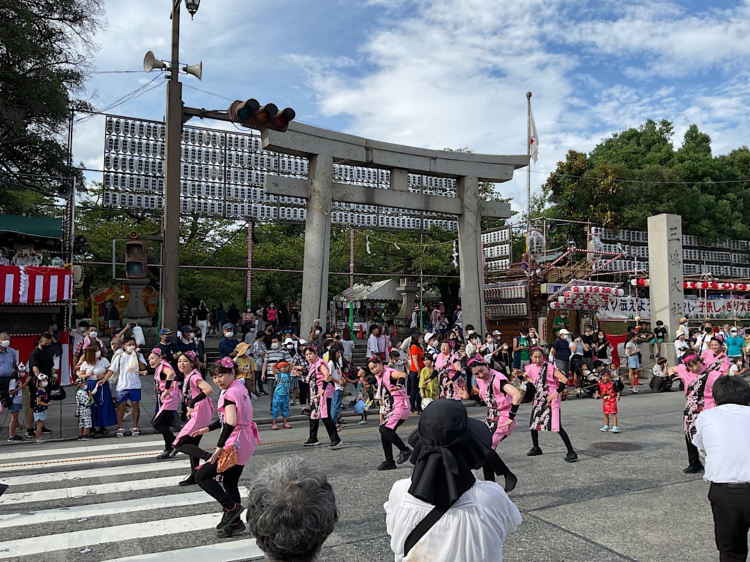 みしまサンバパレード 三嶋大祭り